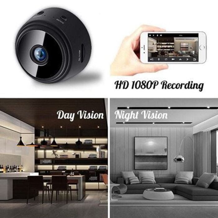 A9 MINI WIFI CAMERA 1080P FULL HD NIGHT VISION WIRELESS IP CAMERA - Image 3