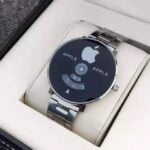 Stainless Silver Band Quartz Wrist Watch Black Turntable Dial Mens Gift Mens Watches Top Brand Luxury (Copy)