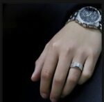 Diamond Cut Male Ring - Image 5