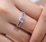 Diamond Cut Double Row Ring - Image 2