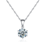 Diamond Cut Ring, Necklace and Earrings Suit - Image 3