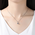 Diamond Cut Ring, Necklace and Earrings Suit - Image 4