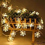 Snowflake fairy light