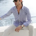 Blue Stripe Formal Shirt