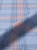 The California Plaid Shirt - Slate and Rose - Image 3