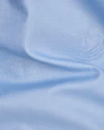 Giza Cotton Light Blue Twill Shirt - Image 5