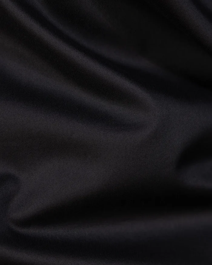 Luthai Easy-Care Black Twill Shirt - Image 5