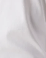 White Textured Twill Shirt - Image 5